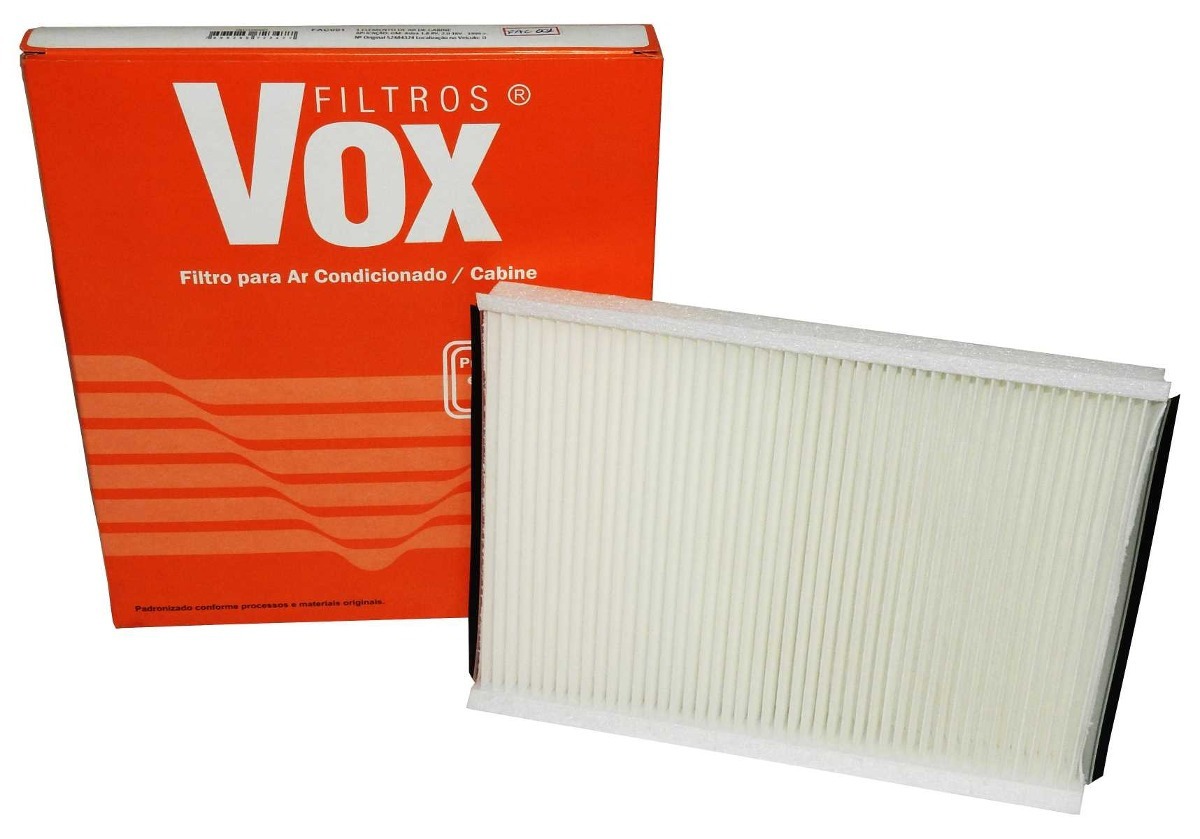 FILTRO DE CABINE AR CONDICIONADO VOX FAC001 ACP001 AKX-35264F GM VECTRA ASTRA