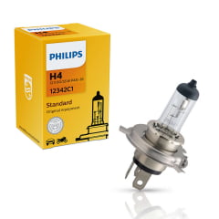 LAMPADA FAROL PHILIPS H4 12V 60/55W STANDARD